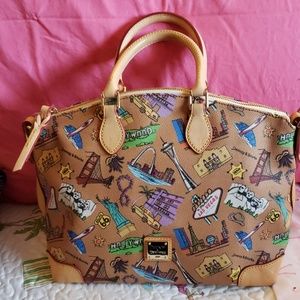 Dooney Burke domed satchel